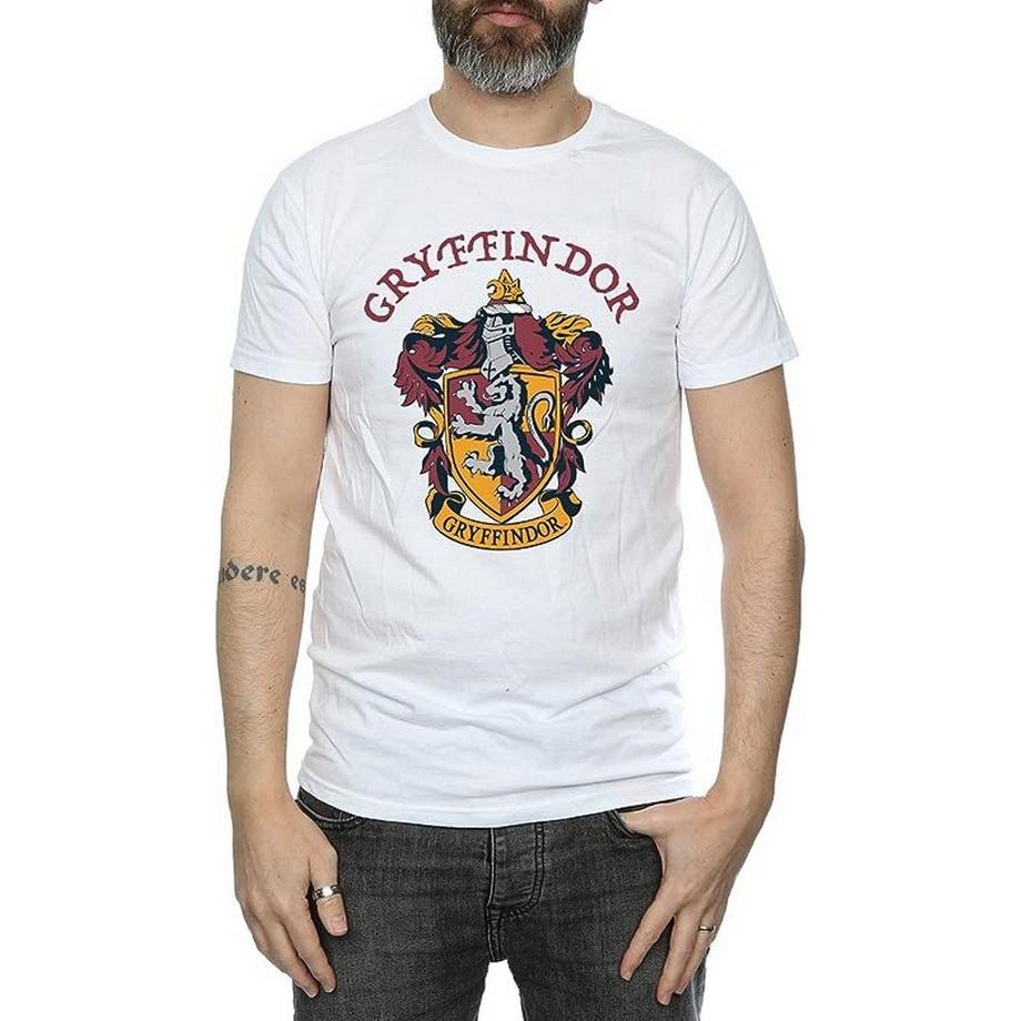 Harry Potter T-Shirt Gryffondor Blason Manches Courtes  