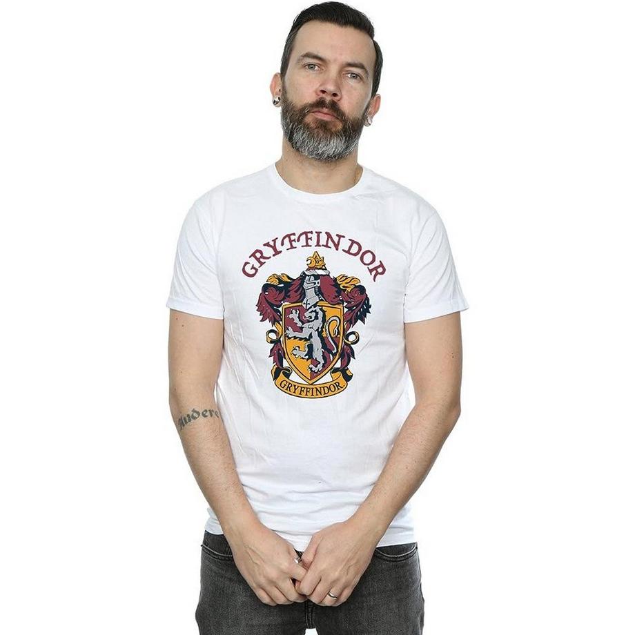 Harry Potter T-Shirt Gryffondor Blason Manches Courtes  
