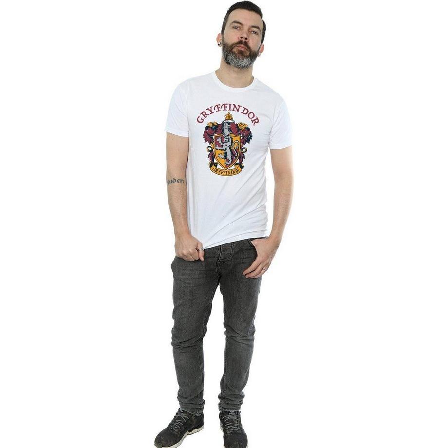 Harry Potter T-Shirt Gryffondor Blason Manches Courtes  