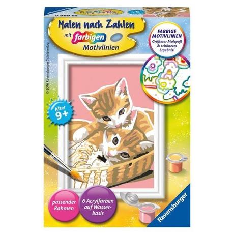 Ravensburger  Ravensburger Malen nach Zahlen, Katzenbabys 