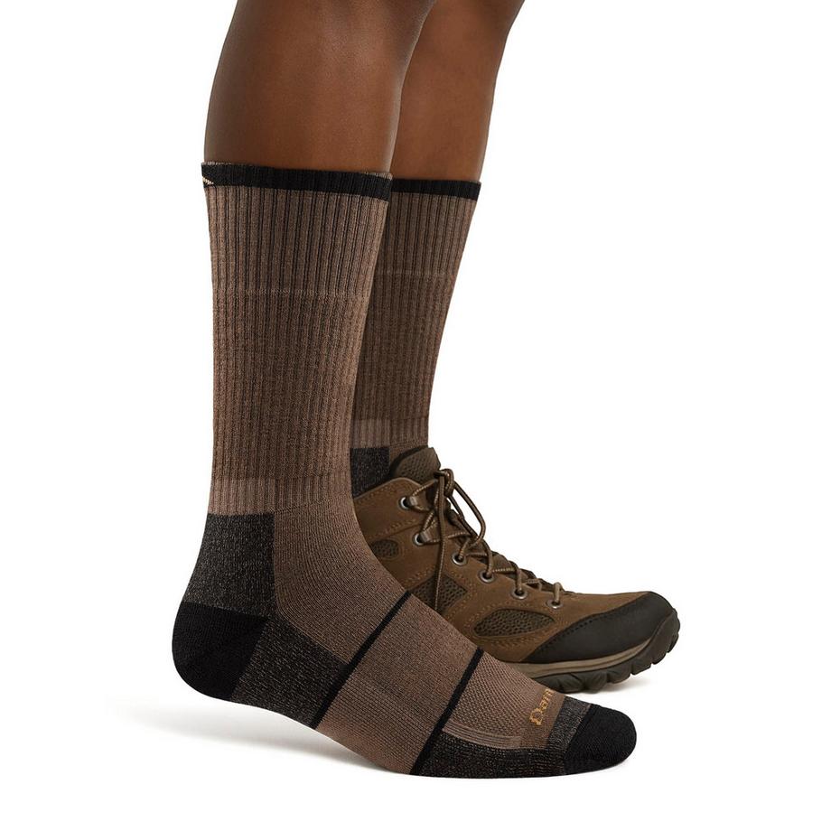 Darn Tough Vermont  Calze Uomo Mi-Peso in Lana Merino Resistente per Lavoro 