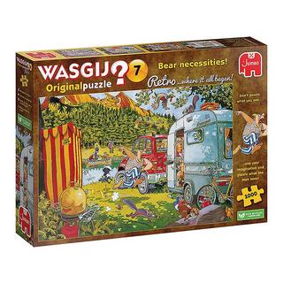JUMBO  Puzzle Wasgij Retro Original 7 - Bear necessities (1000Teile) 