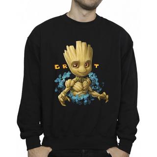 Guardians Of The Galaxy Groot Grafikdruck Sweatshirt  