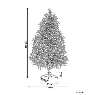 Beliani Albero di Natale en PVC Moderno FARNHAM  