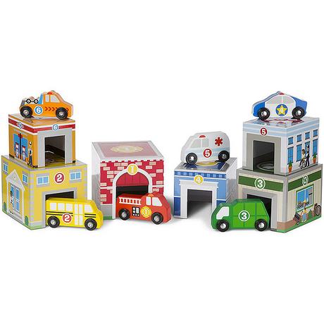 Melissa & Doug  Verschachteln und Sortieren Garagen 