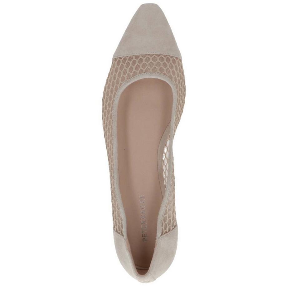 Peter Kaiser Ballerine con punta affusolata e dettaglio in mesh  