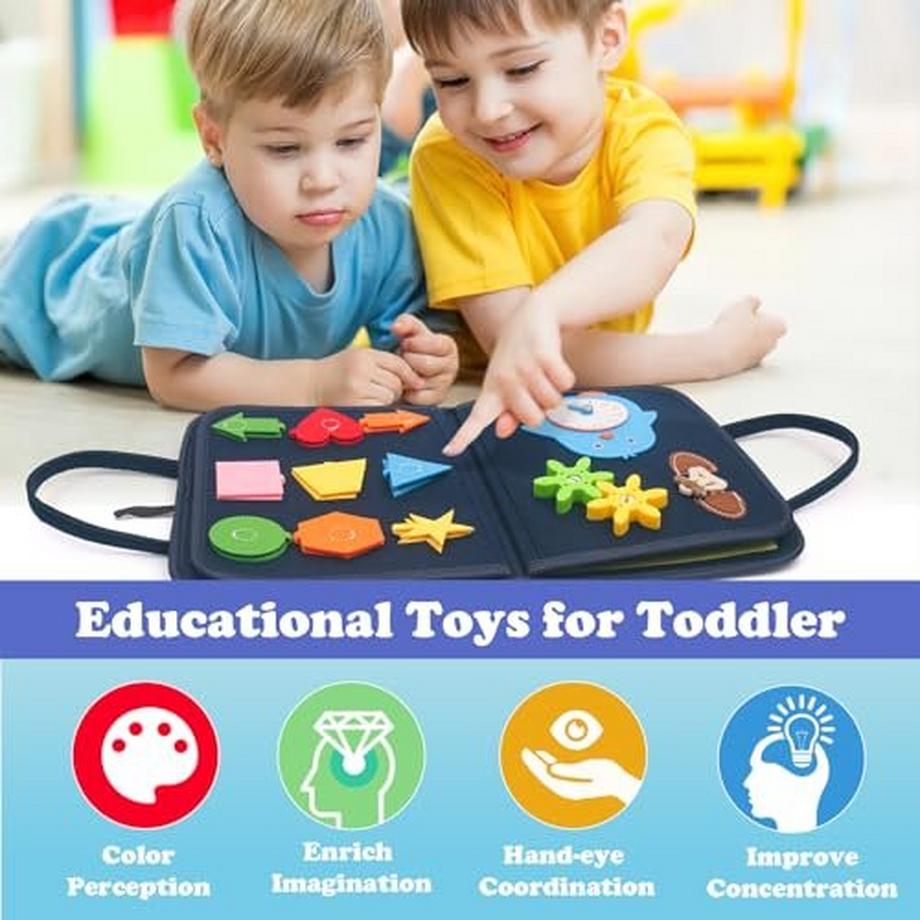 Activity-board  Beschäftigungstafel für Kleinkinder 4 Schichten 