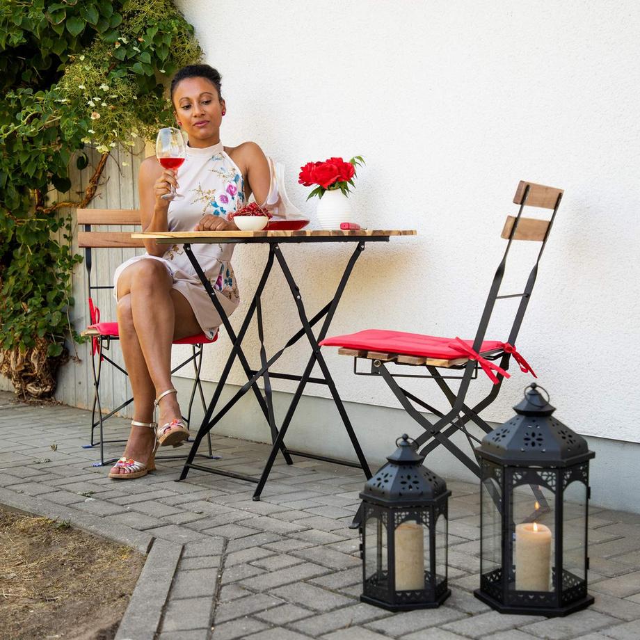 B2X 3 Stk. Laternen aus Metall  