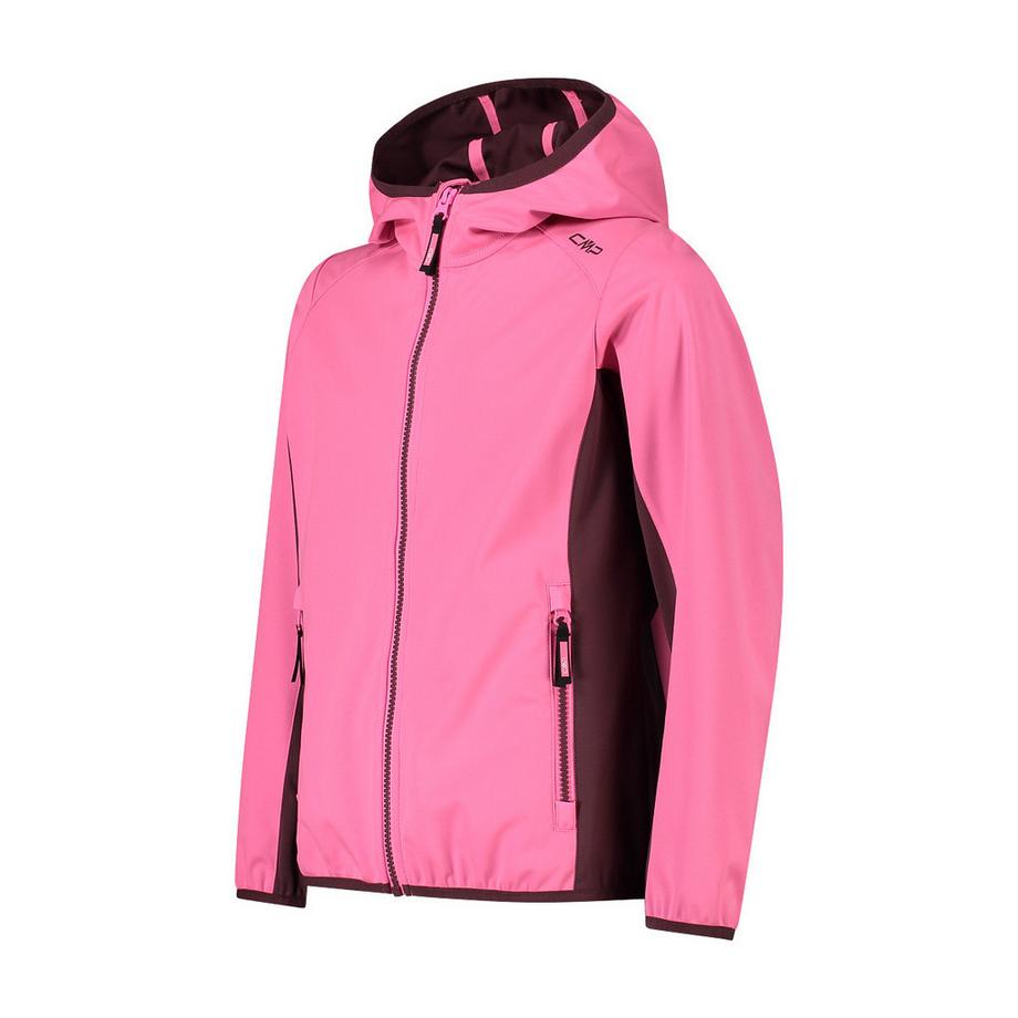 CMP Mädchen Regenjacke mit Kapuze  
