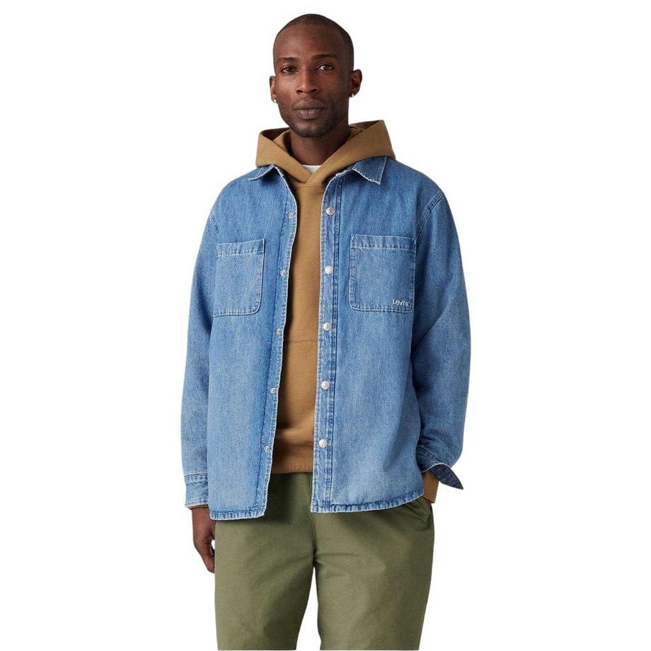 Levis  Bryant Sopra Camicia Fantasia Velluto A Coste 