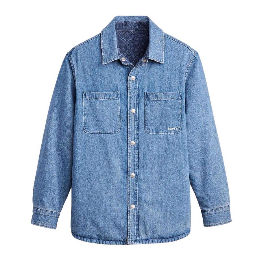 Bryant Sopra Camicia Fantasia Velluto A Coste