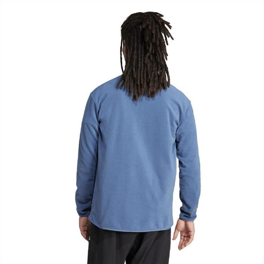 adidas Terrex Multi Essentials Fleeceoberteil, Mit Halbem Reißverschluss  