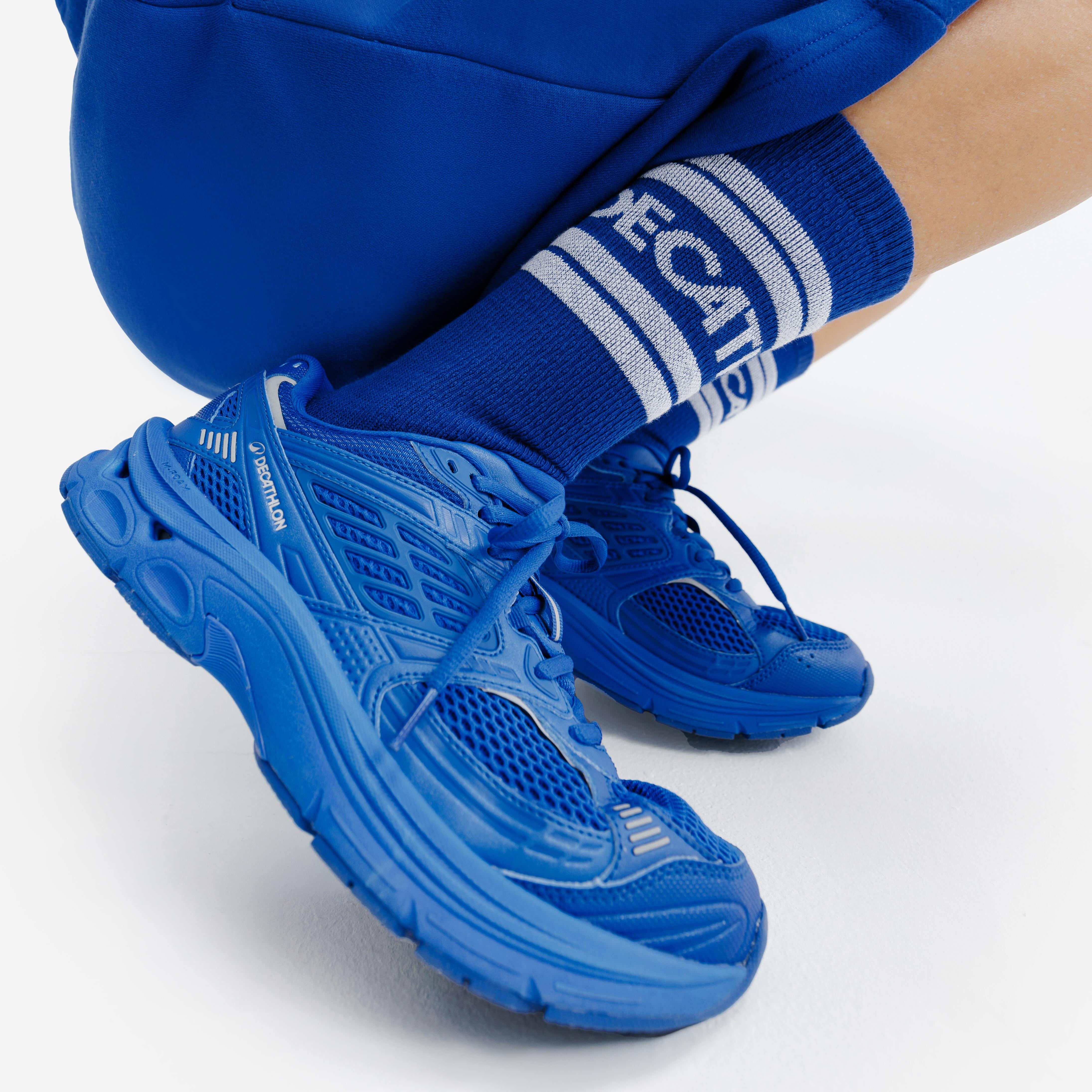 DECATHLON Calze altezza polpaccio in cotone confezione da 2  