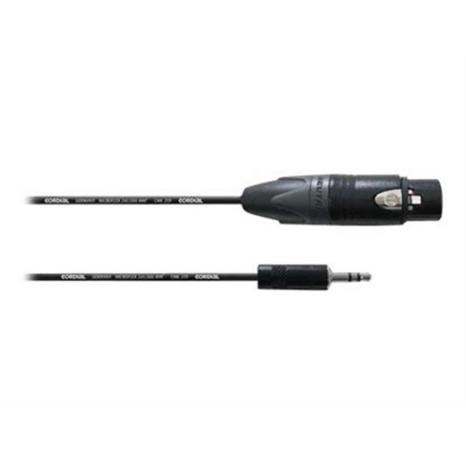 CPM 1.5 FW BAL Sym. Klinken Verbindungskabel 3.5mm Klinke NEUTRIK