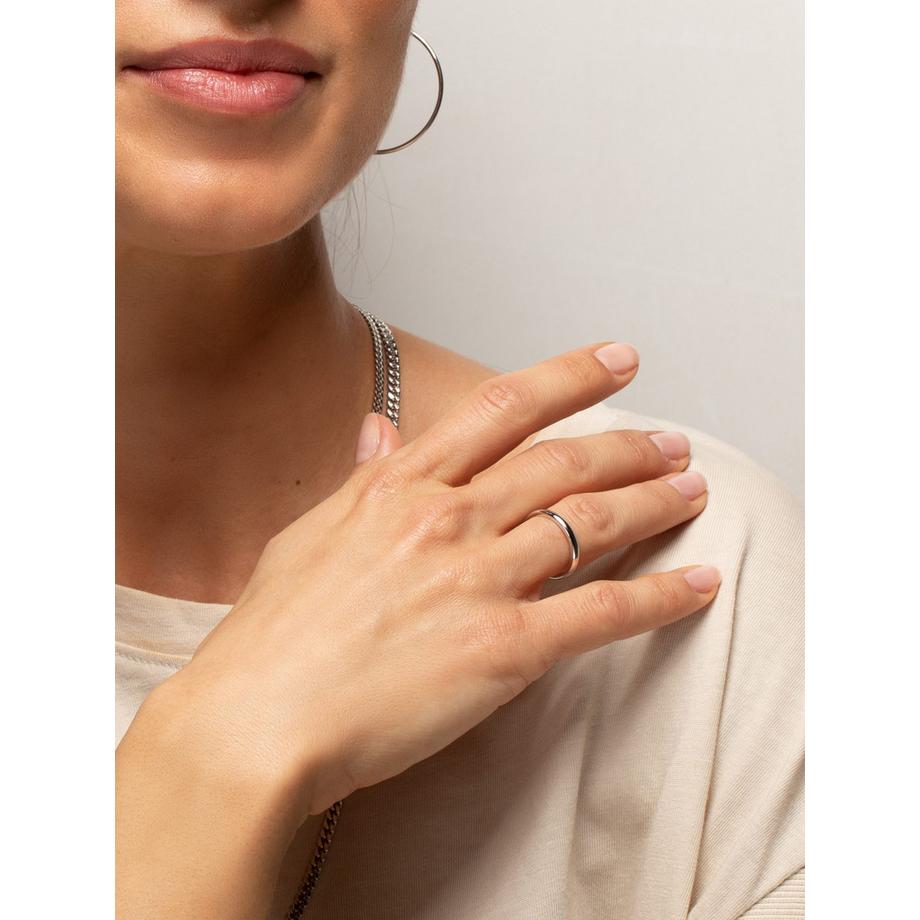   Pure Bague 2098 plaqué rhodium 