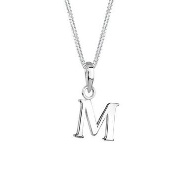 Collier Femmes Lettre M Pendentif