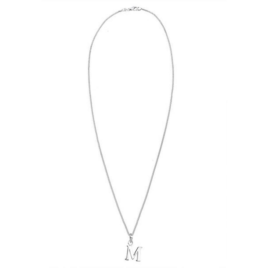 Elli  Halskette Buchstabe Anhänger M 