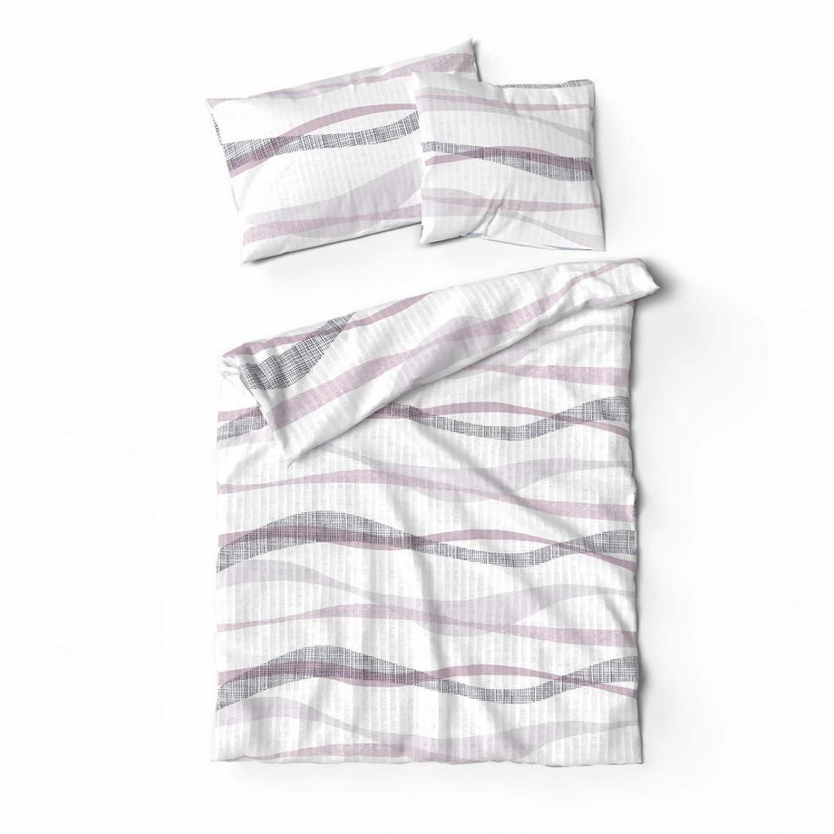 Lotus Bettwaren Leonidas Federa Seersucker  