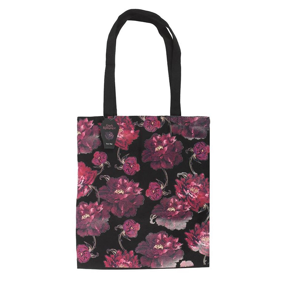 Tote Bag motif/style Floral Dark Romance