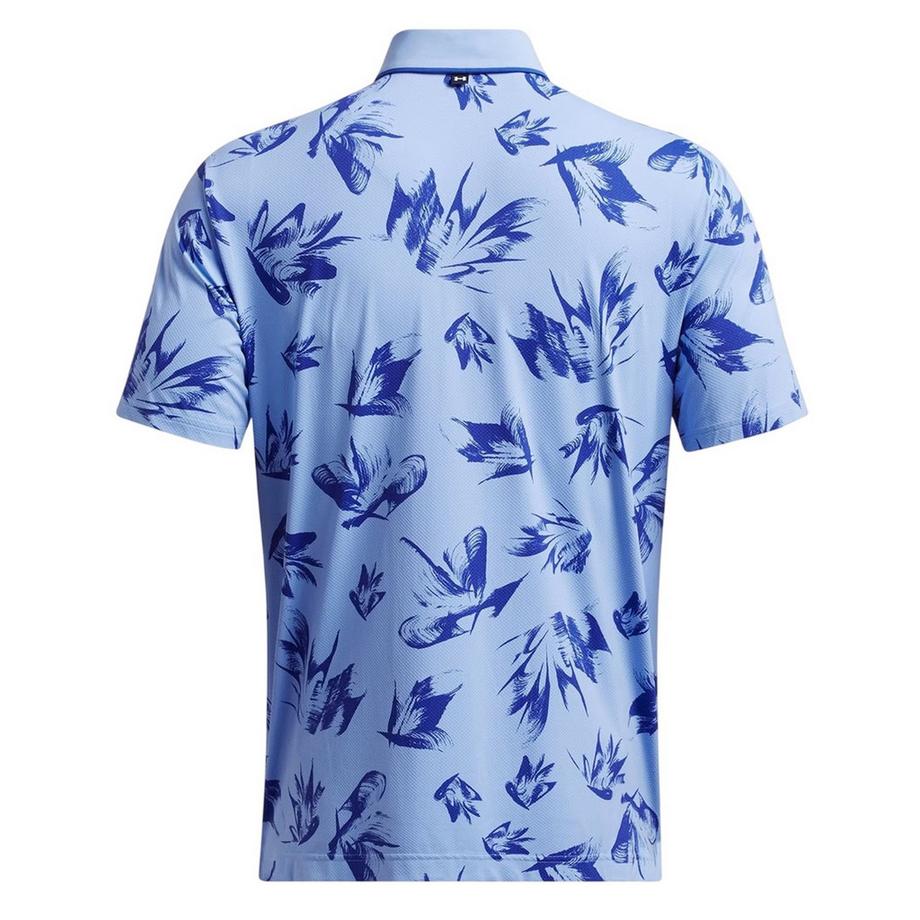 UNDER ARMOUR Polo Shirt mit floralem Muster  