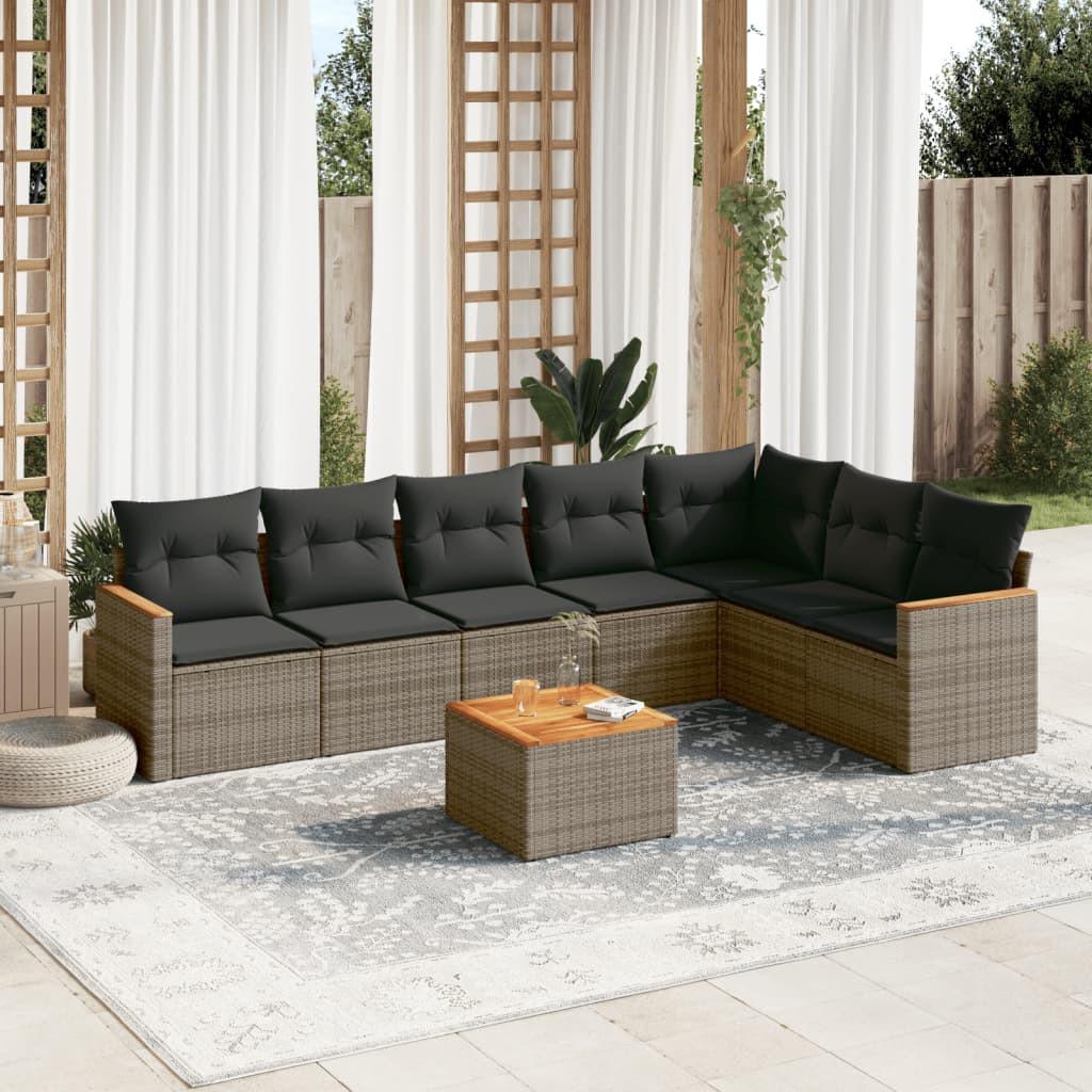 VidaXL Garten sofagarnitur poly-rattan  