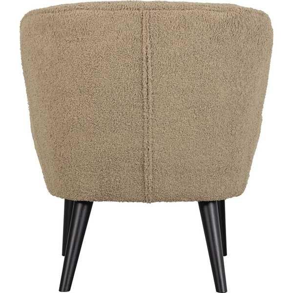 mutoni Fauteuil Sara Teddy Sable  