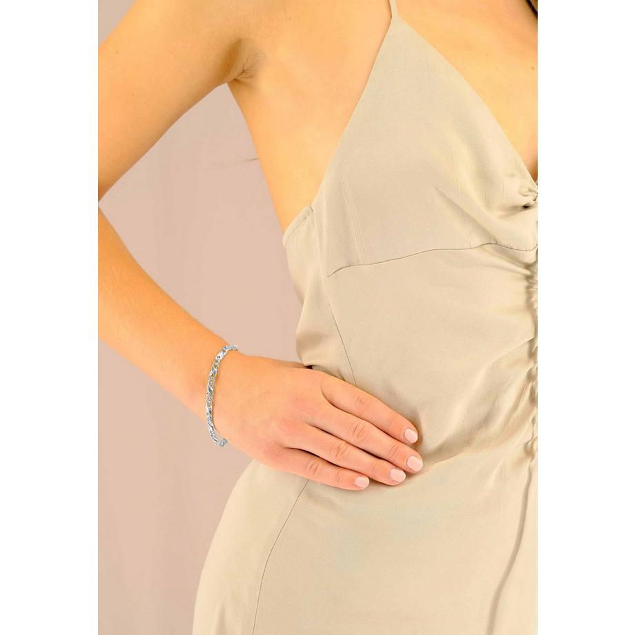 MUAU Schmuck  Armband Carrera Weissgold 750, 19cm, 5mm 