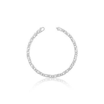 Bracelet Carrera en or blanc 750, 19cm, 5mm