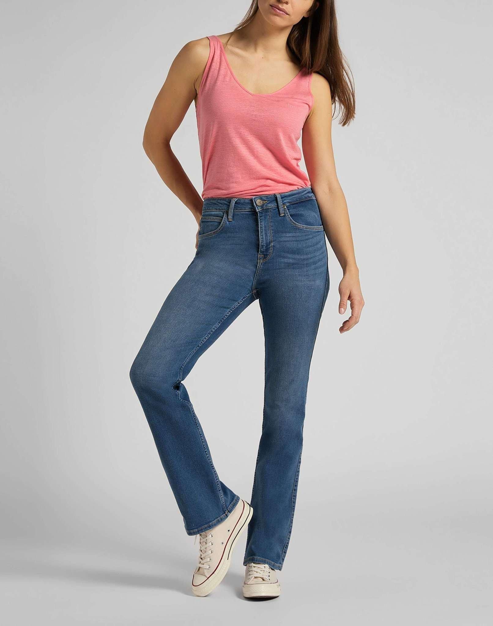 Lee Breese Skinny Bootcut Jeans  