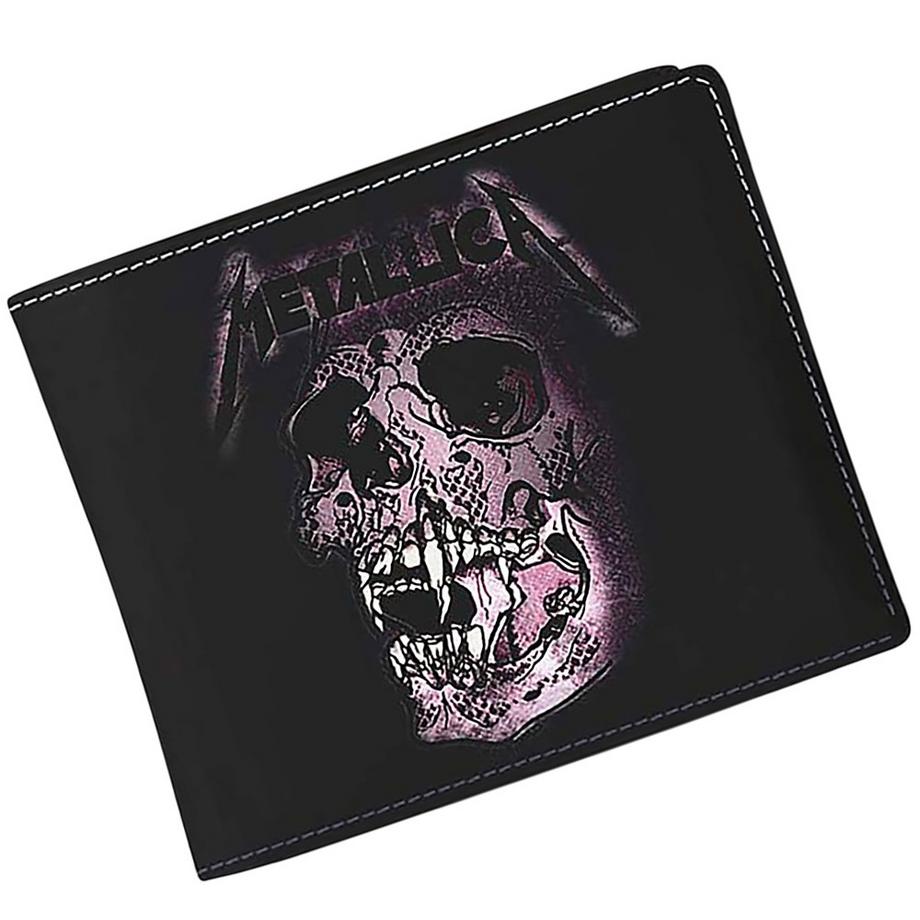 Metallica Portefeuille Imprimé Crâne  