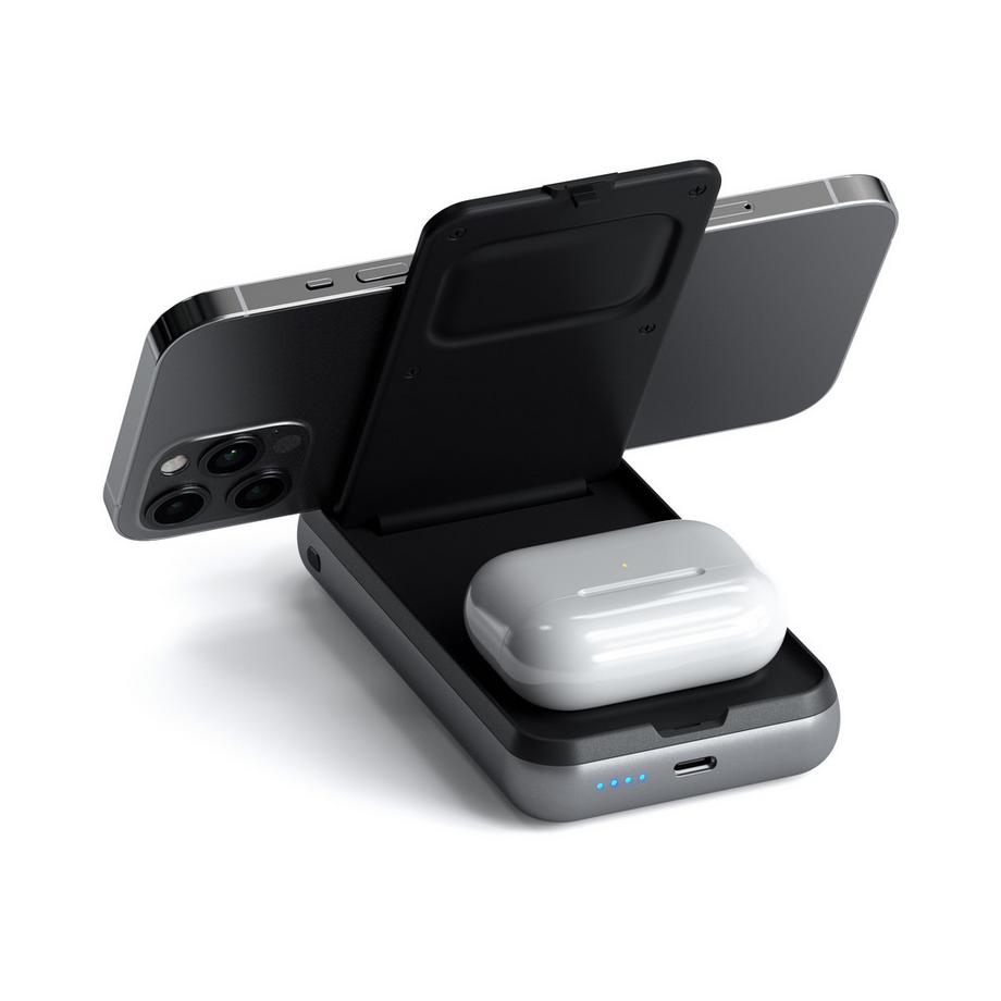 SATECHI  Mobiler Duo Charging Stand mit 10'000 mAh 