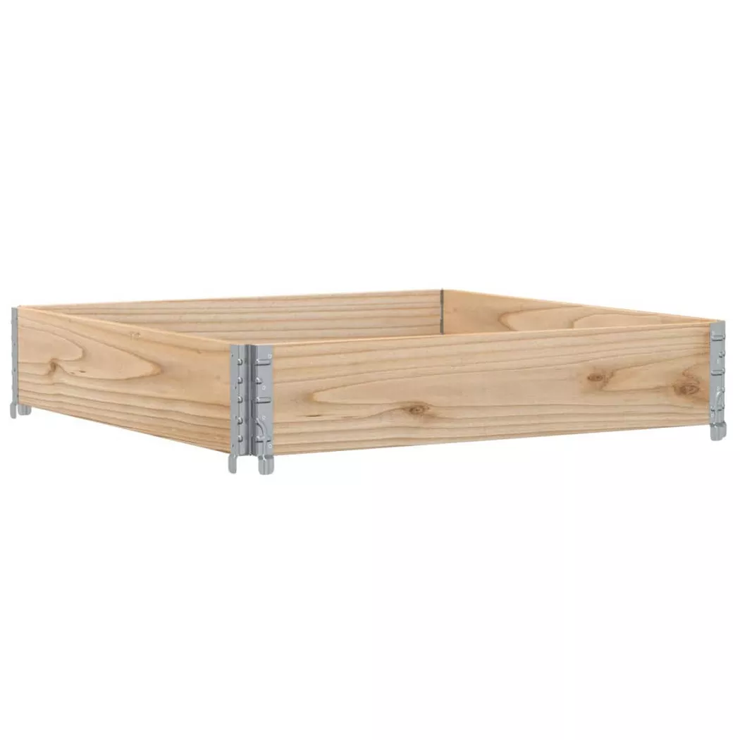 VidaXL - Jardinière bois de pin, One Size, Marron