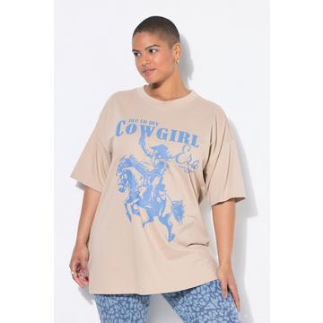T-Shirt, oversized, Frontprint