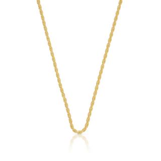 MUAU Schmuck  Collier Cordel Gelbgold 750, 1.8mm, 50cm 