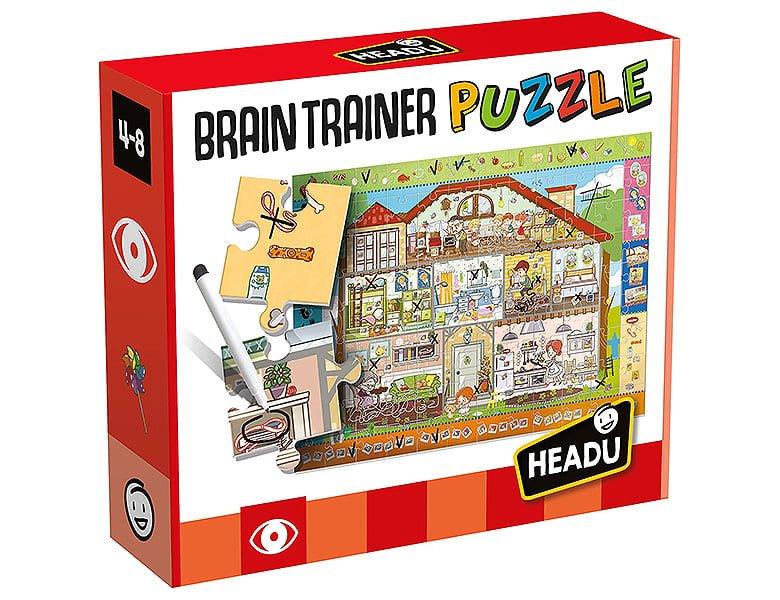 HEADU  Brain Tainer Puzzle Beobachtung, Orientierung und Logik (108Teile) 