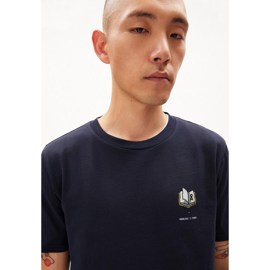 ARMEDANGELS Jaames Knowledge T-Shirt Imprimé Graphique  