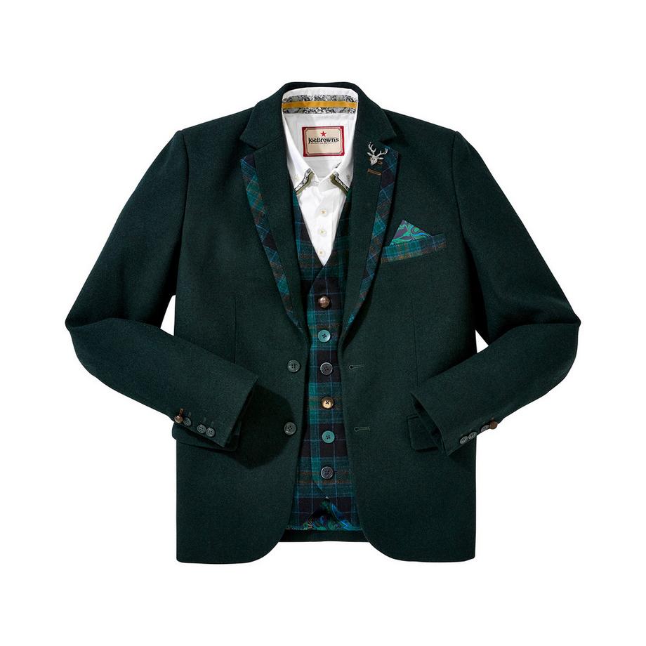 Joe Browns Blazer mit Karomuster Details  