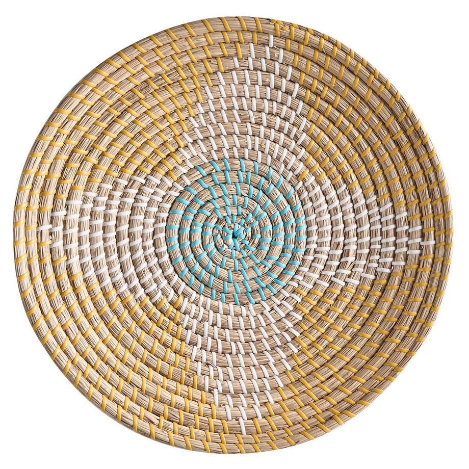 Beliani Set di decorazioni da appendere en Alghe marine Boho BACNINH  