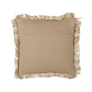 Beliani Coussin en Jute Boho CIRSIUM  