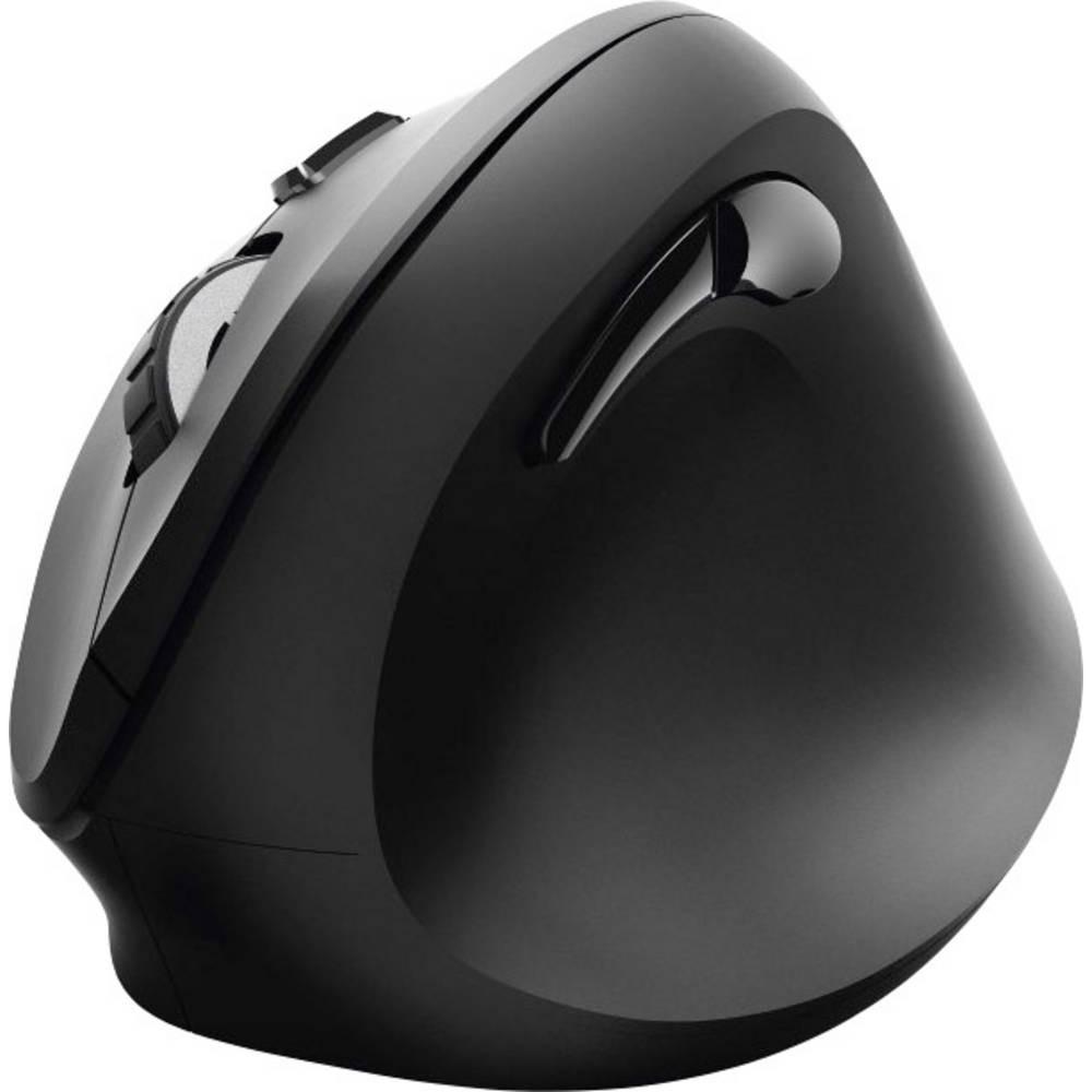 hama  EMW-500 Ergonomische Maus Funk Optisch Schwarz 6 Tasten 1800 dpi Ergonomisch 