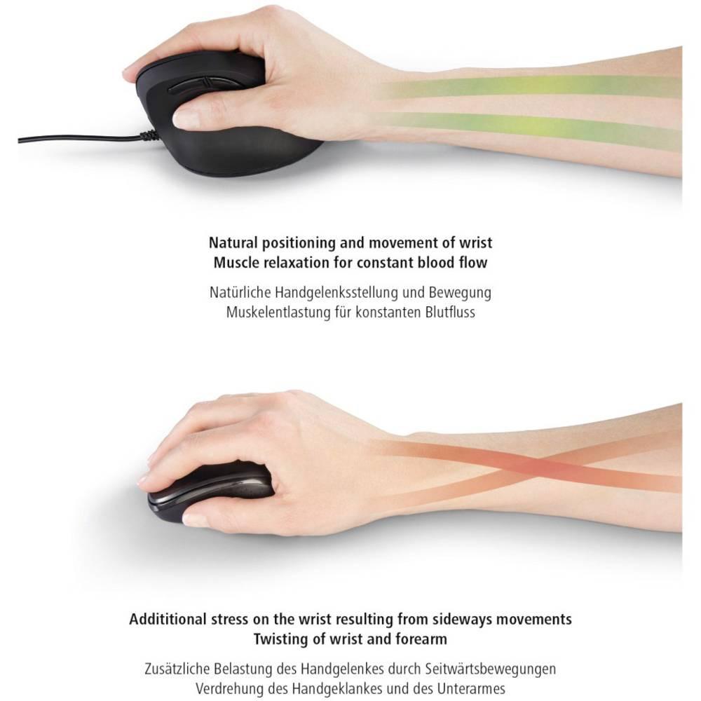 hama  Souris sans fil ergonomique EMW-500 