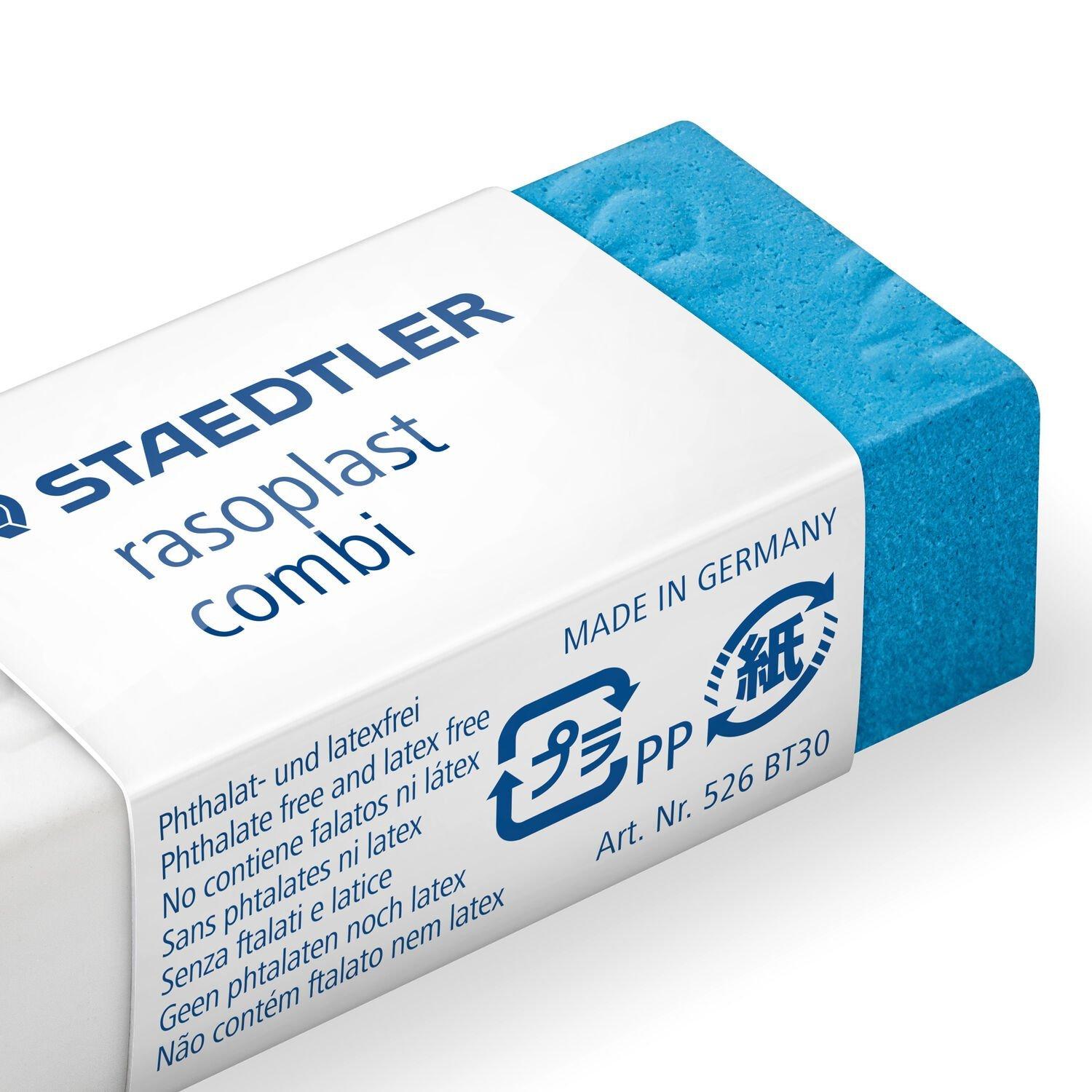 STAEDTLER STAEDTLER Radierer Rasoplast Combi 526BT30 43x19x13mm  