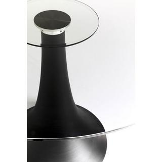 KARE Design Tavolo Grande Possibilita Fumo rotondo in vetro 110  