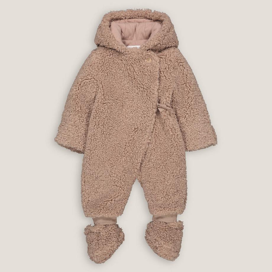 Warmer Overall mit Kapuze