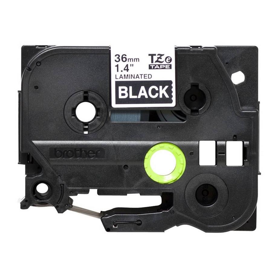 brother  Cassetta nastro  TZe TZe-365 Colore Nastro: Nero Colore carattere:Bianco 36 mm 8 m 