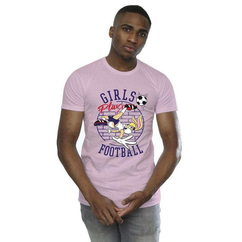 LOONEY TUNES Girls Play Football T-Shirt  