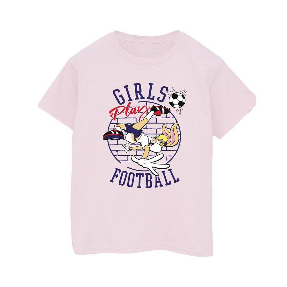 LOONEY TUNES Girls Play Football T-Shirt  