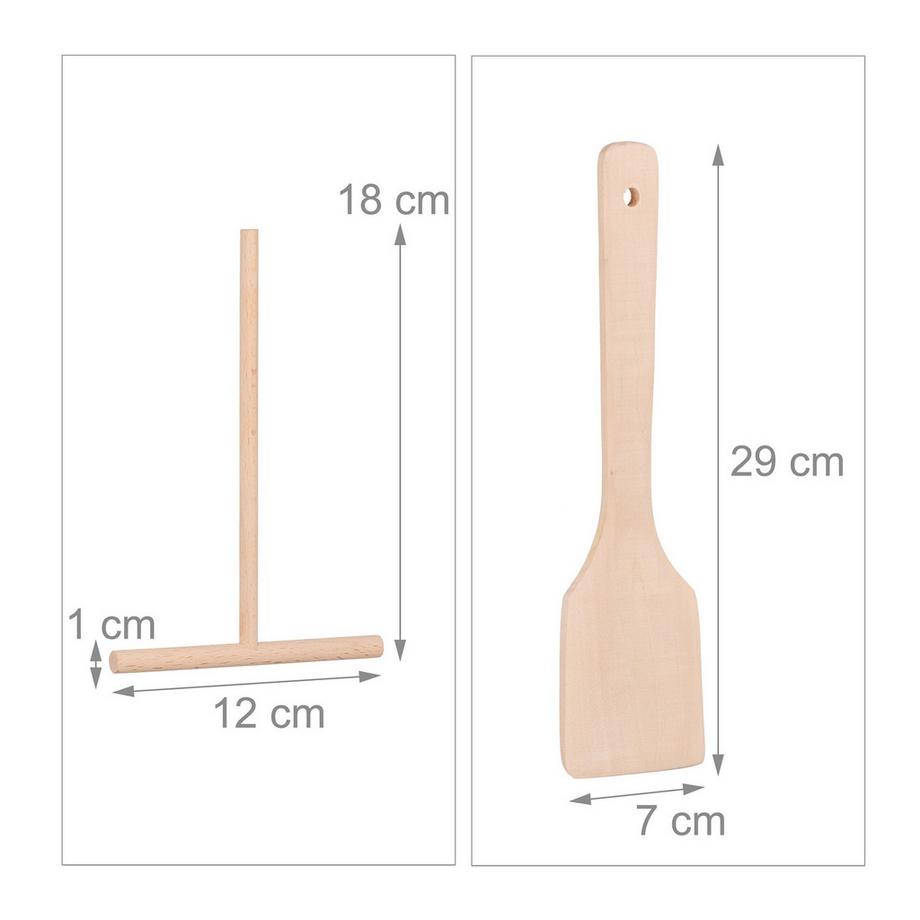 B2X  Crêpe-Pfanne mit Zubehör 