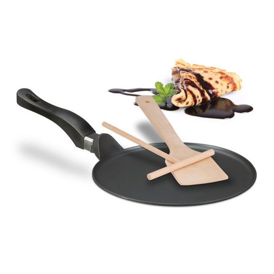 B2X  Crêpe-Pfanne mit Zubehör 