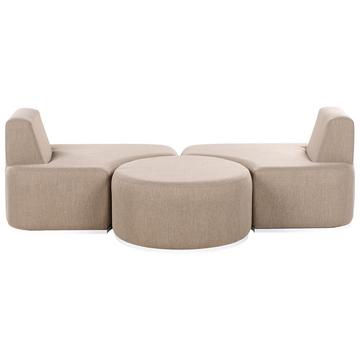 Salotto da giardino en Tessuto Scandinavo FABRO